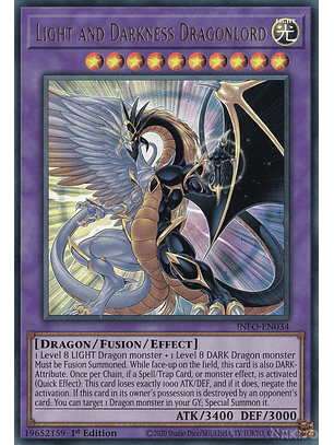 Light and Darkness Dragonlord - INFO-EN034 - Ultra Rare