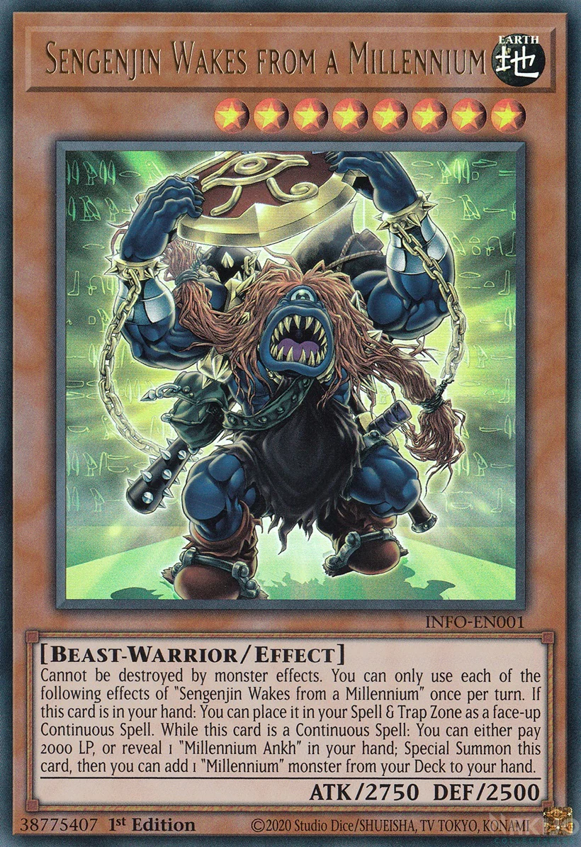 Sengenjin Wakes from a Millennium - INFO-EN001 - Ultra Rare 1