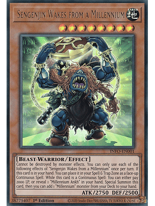 Sengenjin Wakes from a Millennium - INFO-EN001 - Ultra Rare