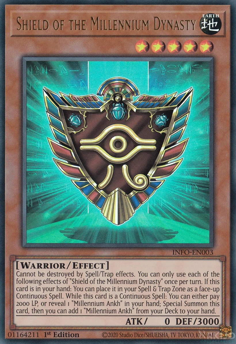 Shield of the Millennium Dynasty - INFO-EN003 - Ultra Rare 1