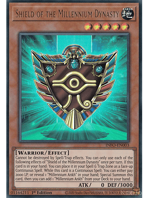 Shield of the Millennium Dynasty - INFO-EN003 - Ultra Rare