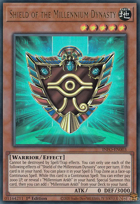 Shield of the Millennium Dynasty - INFO-EN003 - Ultra Rare