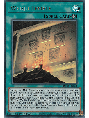 Wedju Temple - INFO-EN054 - Ultra Rare
