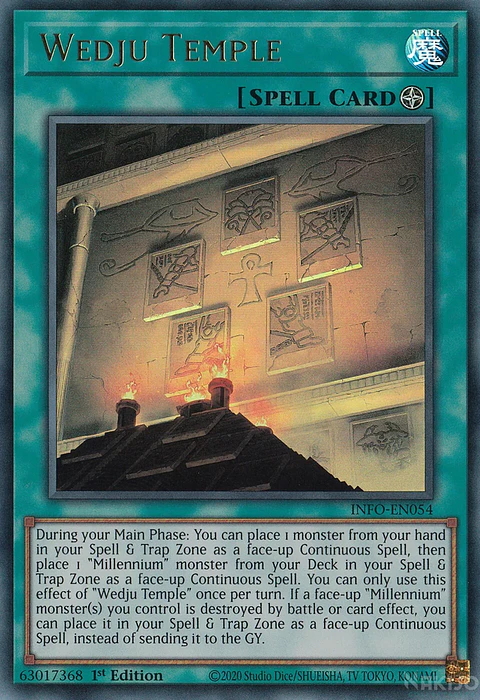 Wedju Temple - INFO-EN054 - Ultra Rare