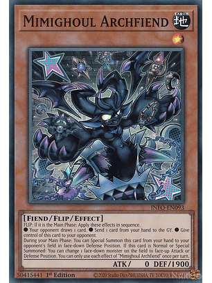 Mimighoul Archfiend - INFO-EN093 - Super Rare
