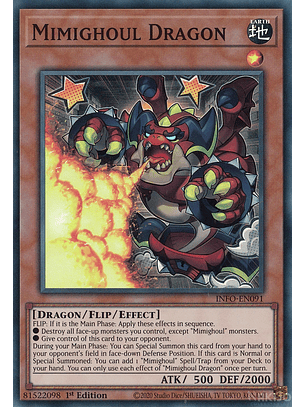 Mimighoul Dragon - INFO-EN091 - Super Rare