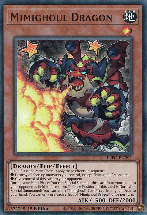 Mimighoul Dragon - INFO-EN091 - Super Rare