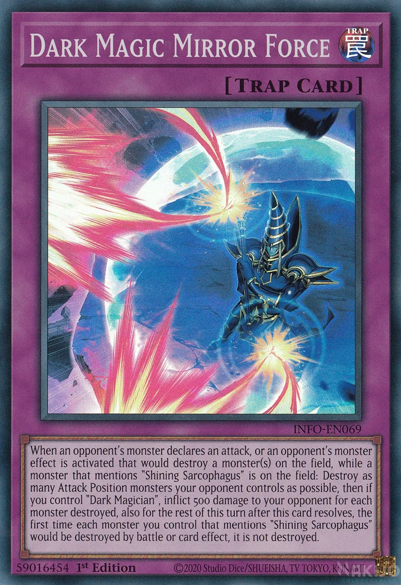 Dark Magic Mirror Force - INFO-EN069 - Super Rare 1