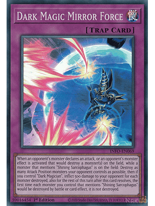 Dark Magic Mirror Force - INFO-EN069 - Super Rare