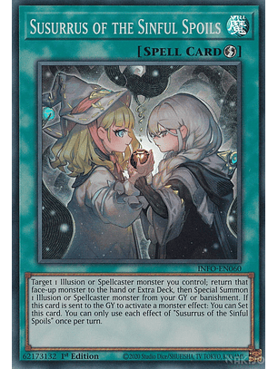Susurrus of the Sinful Spoils - INFO-EN060 - Super Rare