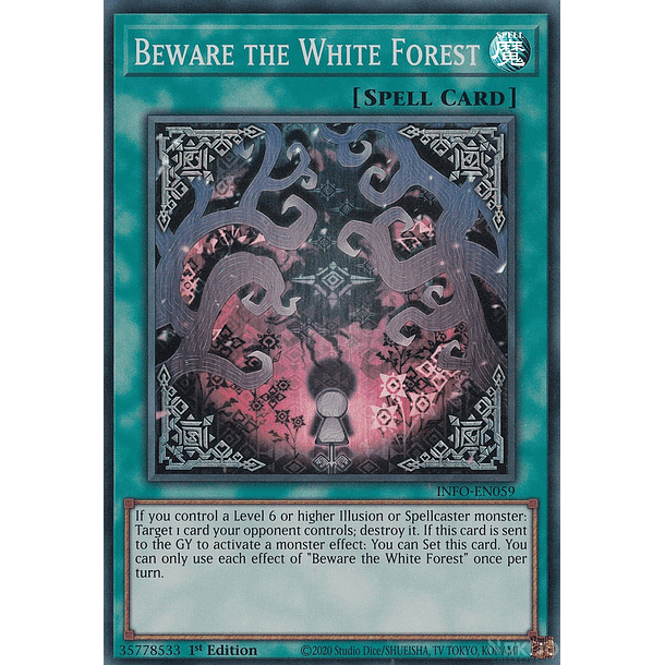 Beware the White Forest - INFO-EN059 - Super Rare