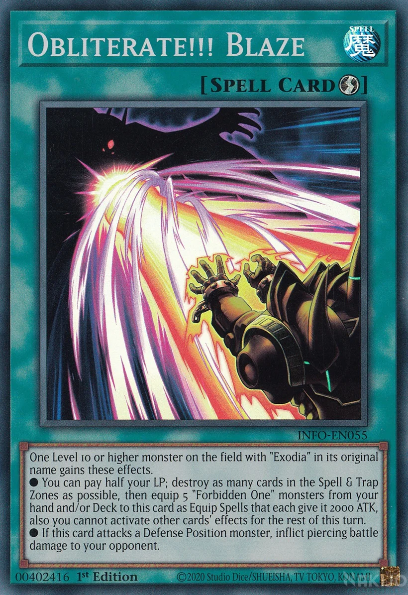 Obliterate!!! Blaze - INFO-EN055 - Super Rare 1