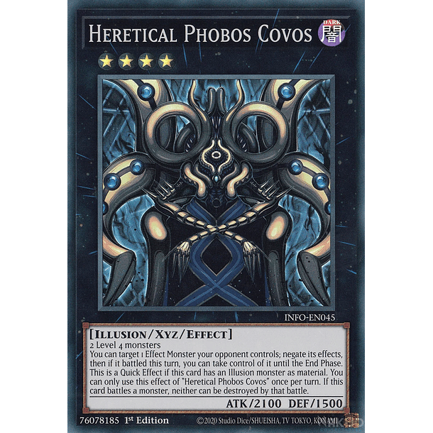 Heretical Phobos Covos - INFO-EN045 - Super Rare