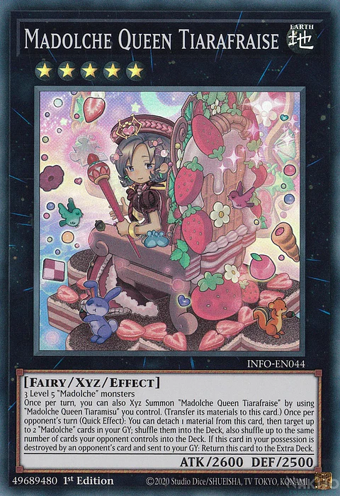 Madolche Queen Tiarafraise - INFO-EN044 - Super Rare
