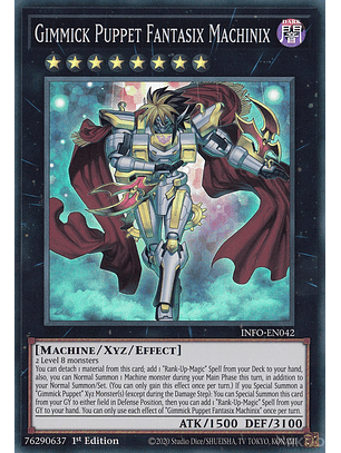 Gimmick Puppet Fantasix Machinix - INFO-EN042 - Super Rare
