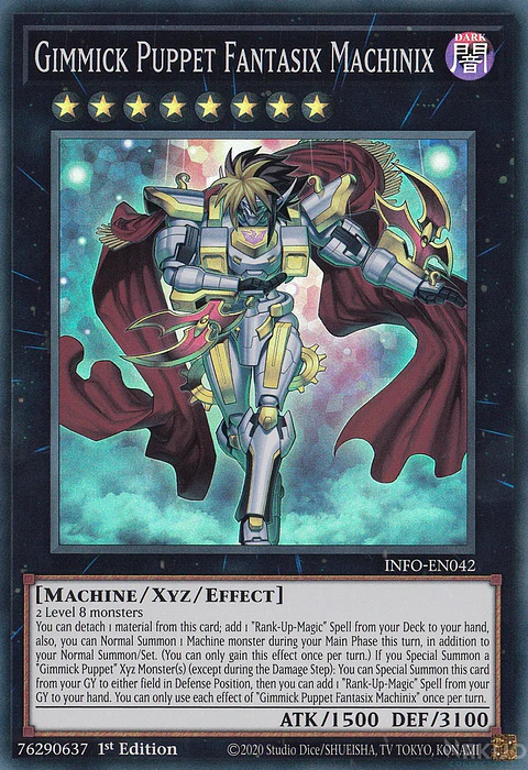 Gimmick Puppet Fantasix Machinix - INFO-EN042 - Super Rare