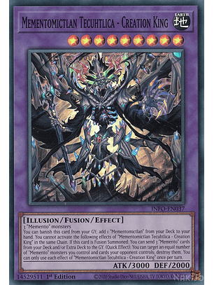 Mementomictlan Tecuhtlica - Creation King - INFO-EN037 - Super Rare