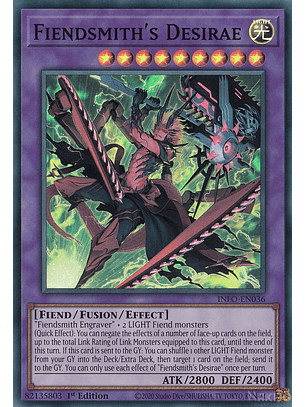 Fiendsmith's Desirae - INFO-EN036 - Super Rare