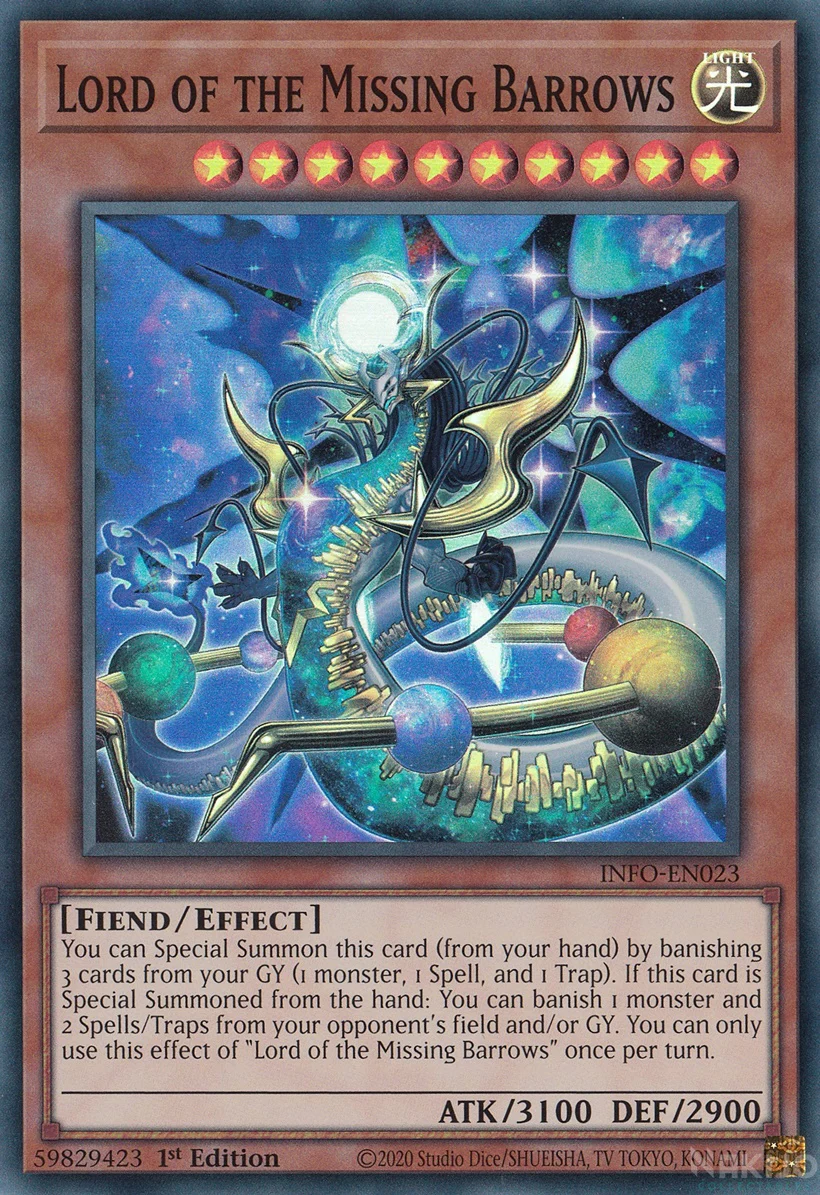 Lord of the Missing Barrows - INFO-EN023 - Super Rare 1