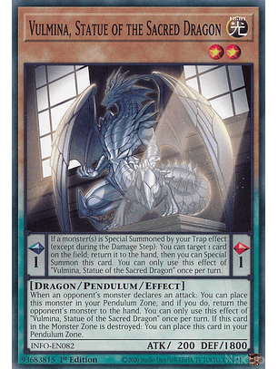 Vulmina, Statue of the Sacred Dragon - INFO-EN082 - Common 