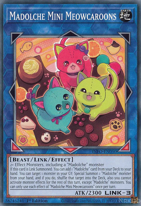 Madolche Mini Meowcaroons - INFO-EN050 - Common 