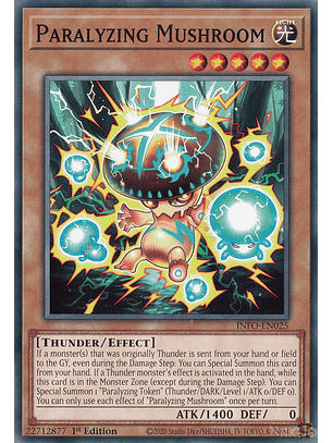 Paralyzing Mushroom - INFO-EN025 - Common 