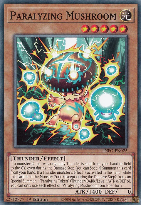Paralyzing Mushroom - INFO-EN025 - Common 