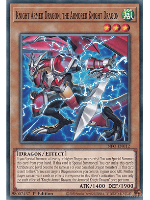 Knight Armed Dragon, the Armored Knight Dragon - INFO-EN012 - Common 