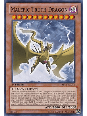 Malefic Truth Dragon - SP14-EN044 - Common