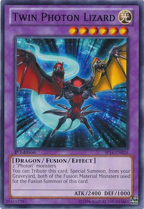 Twin Photon Lizard - SP14-EN020 - Common