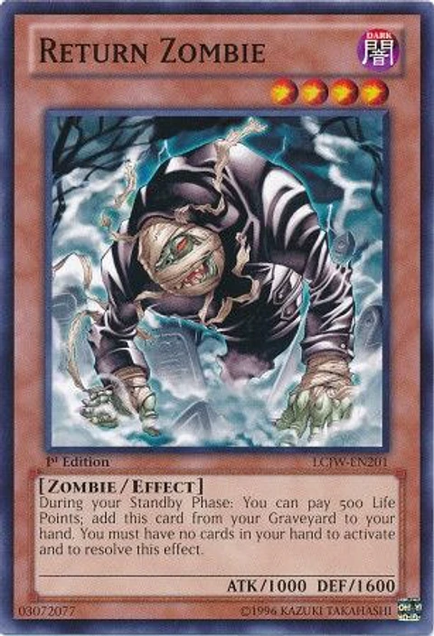 Return Zombie - LCJW-EN201 - Common