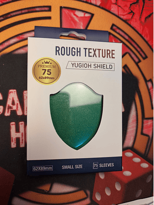 Mica Textura trasera matte, frente Ultra Claro Unicorn Game Plus c/75 Tamaño Yugi (Verde)