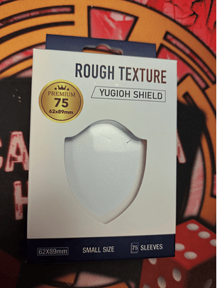 Mica Textura trasera matte, frente Ultra Claro Unicorn Game Plus c/75 Tamaño Yugi (Blanco)