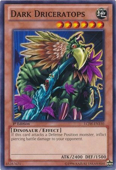Dark Driceratops - LCJW-EN150 - Common