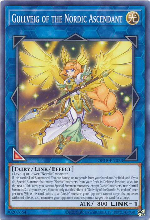 Gullveig of the Nordic Ascendant - OP18-EN023 - Common 