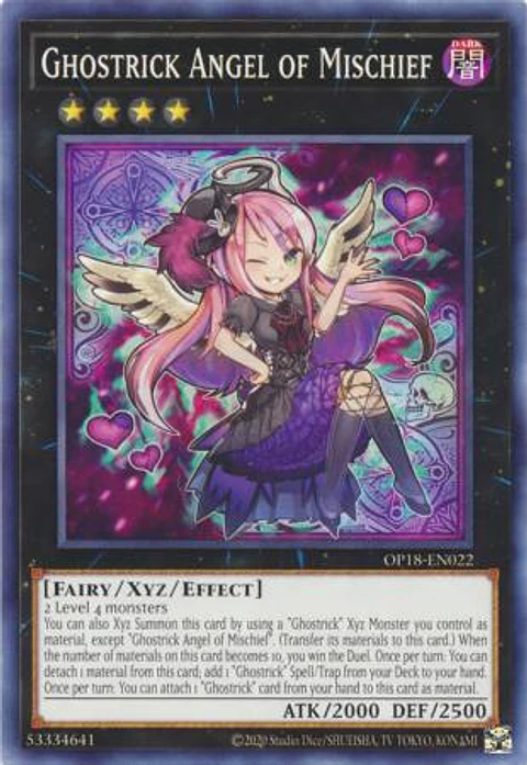 Ghostrick Angel of Mischief - OP18-EN022 - Common