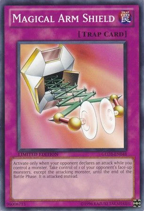 Magical Arm Shield - GLD3-EN048 - Common