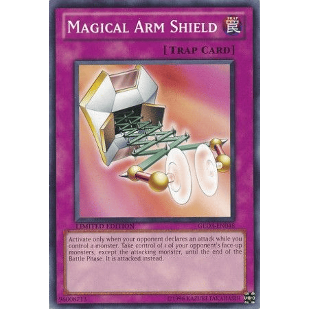 Magical Arm Shield - GLD3-EN048 - Common