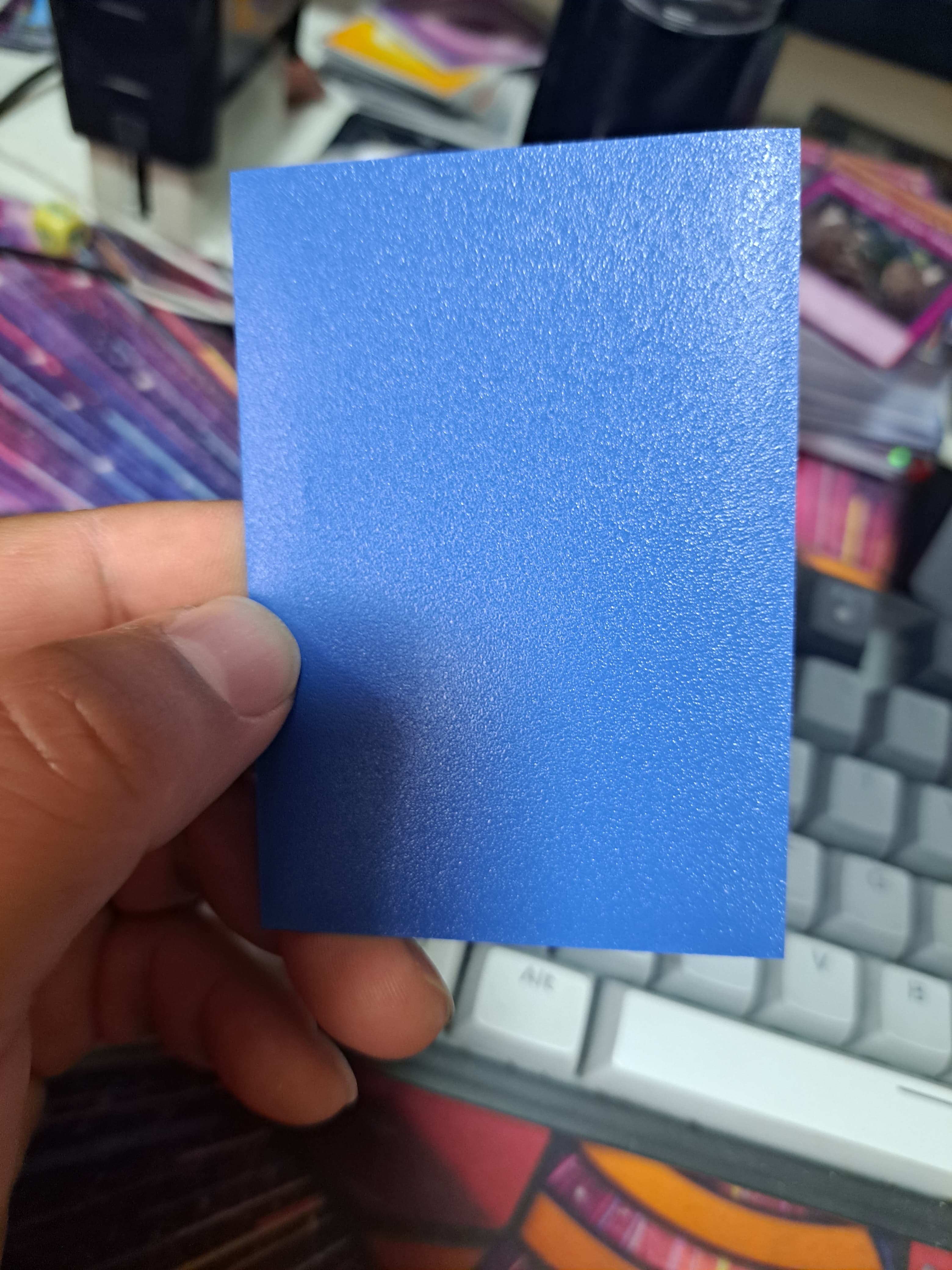 Mica Textura trasera matte, frente Ultra Claro Unicorn Game Plus c/75 Tamaño Yugi (Blanco) 2