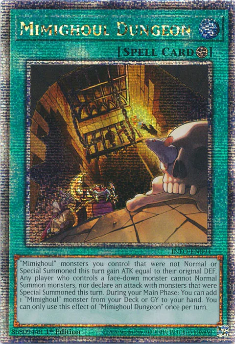 Mimighoul Dungeon - INFO-EN094 - Quarter Century Secret Rare