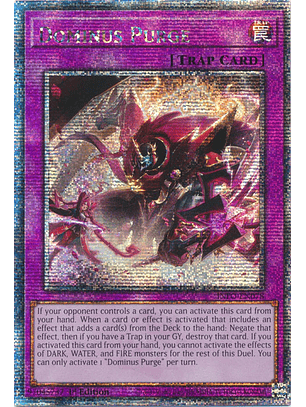 Dominus Purge - INFO-EN078 - Quarter Century Secret Rare