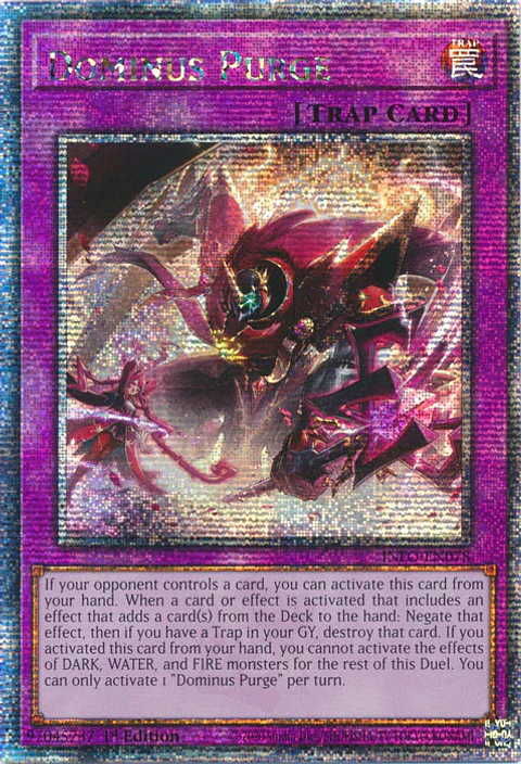 Dominus Purge - INFO-EN078 - Quarter Century Secret Rare