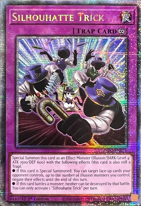 Silhouhatte Trick - INFO-EN079 - Quarter Century Secret Rare