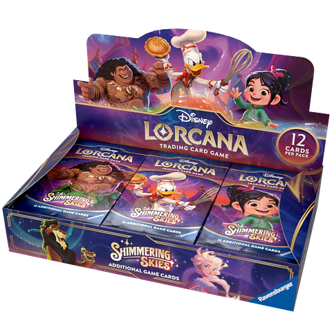 Disney Lorcana Shimmering Skies Booster Box