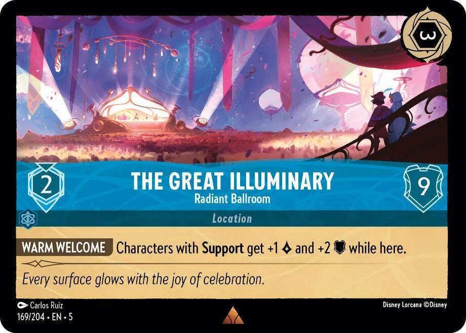 The Great Illuminary - Radiant Ballroom - 169/204 - Rare  1