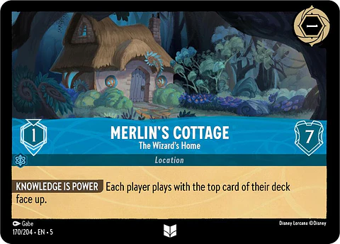 Merlin's Cottage - The Wizard's Home - 170/204 - Uncommon 