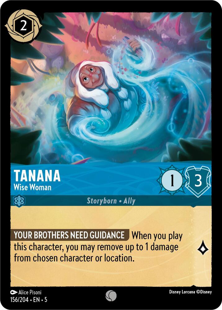 Tanana - Wise Woman - 156/204 - Common  1