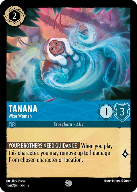Tanana - Wise Woman - 156/204 - Common 