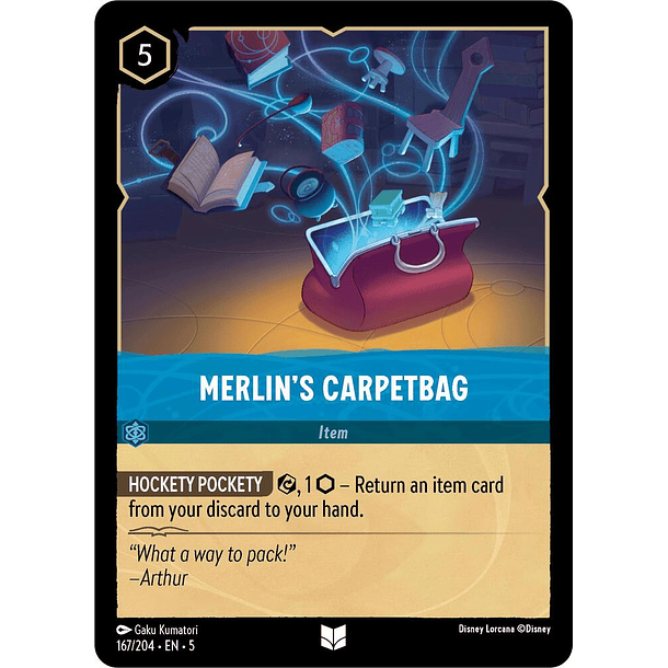 Merlin's Carpetbag - 167/204 - Uncommon 