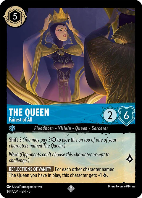 The Queen - Fairest of All - 144/204 - Super Rare 